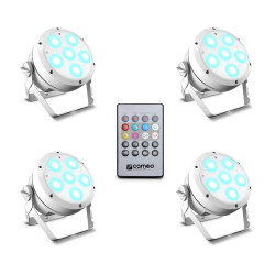 ROOT® PAR 6 WH SET 1 - Set bestehend aus 4 x...
