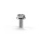 54M8X30 - M8 x 30mm Screw with Gear Rim, Galvanized Steel, self-securing