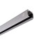 D Line 3-Phasen Stromschiene quadratisch 200cm in grau