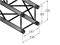 DECOLOCK DQ4-S3000 4-Way Cross Beam bk