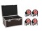 Set 4x LED 7C-12 Silent Slim Spot + Case