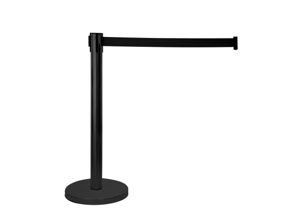 Barrier System SW-1S with Retractable black Belt