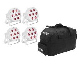 Set 4x LED SLS-7 HCL Spot weiß + Soft-Bag