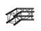 DECOLOCK DQ4-SPAC22 2-Weg Ecke 120° sw