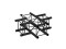 DECOLOCK DQ4-SPAC41 4-Way Cross Piece bk