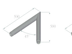 DECOLOCK DQ1-SC19 2-Way Corner 45° bk