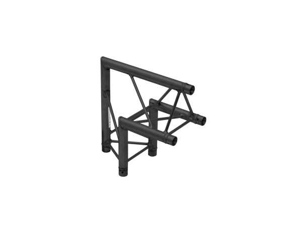DECOLOCK DQ3-SPAC24 2-Weg Ecke 90° sw