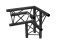 DECOLOCK DQ3-SPAL33 3-Weg Ecke 90° sw