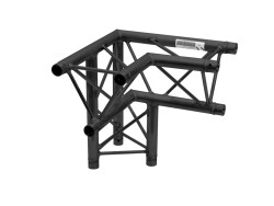 DECOLOCK DQ3-SPAL34 3-Weg Ecke 90° sw