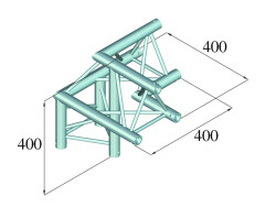 DECOLOCK DQ3-SPAL31 3-Way Corner 90° bk