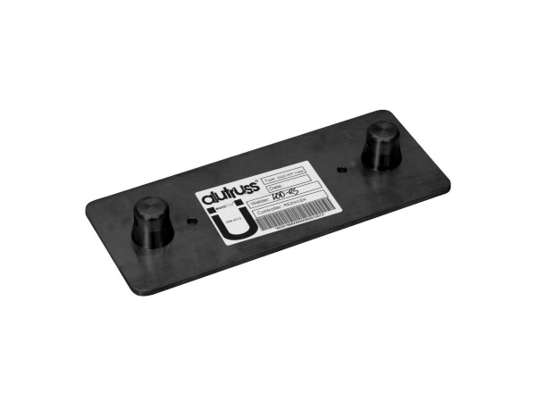 DECOLOCK DQ2-WPM Wall Mounting Plate MALE bk