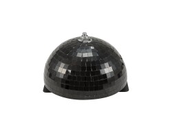 Spiegel-Halbkugel 20cm schwarz motorisiert