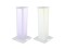 2x Stage Stand 150cm incl. Cover and Bag, white
