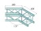 DECOLOCK DQ4-SPAC23 2-Way Corner 135° bk