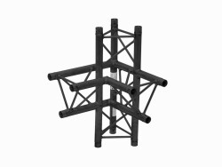 DECOLOCK DQ3-SPAC45 4-Weg Ecke rechts sw