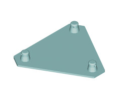 DECOLOCK DQ3S-BPM Base Plate MALE bl