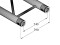 BILOCK BQ2-S1500 2-way Cross Beam bk