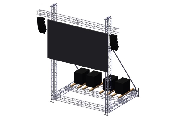 GT-LK44 construction for LED Panels