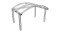 Round arch stage 6x4m