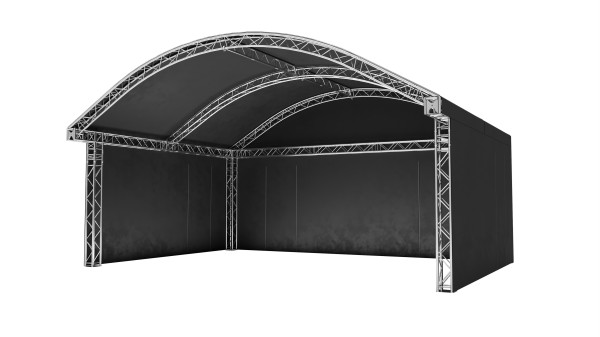 Round arch stage 8x6m