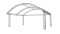 Round arch stage 8x6m