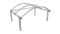 Round arch stage 8x6m