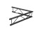 DECOLOCK DQ2-SPAC20V 2-Weg Ecke 60° sw