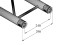 BILOCK BQ2-S500 2-way Cross Beam bk