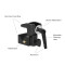 SUPER CLAMP MK2 - Universal Hook Clamp with Clamping Lever Black - VERSION 2
