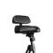FM SEAT1 BR - Height Adjustable Stool with Foot and Backrest