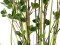 Evergreen shrub with grass, artificial plant, 182cm
