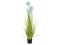Allium grass, artificial plant, blue, 120 cm