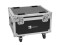 Flightcase 4x AKKU IP PAR 7 QCL WDMX with charging function