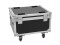 Flightcase 4x AKKU IP PAR 7 QCL WDMX with charging function