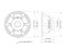 SAF184.03-4 18" Subwoofer Ferrite Magnet Aluminium Basket Driver