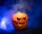 Halloween Pumpkin illuminated, 18cm