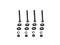 Bolt Set M8x70 bk