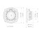 WAN061.80 6.5" Woofer, Neodyme Magnet Aluminium Basket Driver