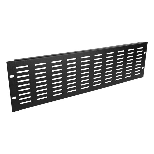 87223 VH - 19" U-Shaped Ventilation Panel with Vertical Slots, 3 U