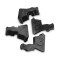 3 2D Adapter Set - Sistema modulare 3 - set di adattatori per il collegamento della sezione centrale / rampa con ponte di cavi 3 (85002)