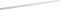 Cable aluminium wall list for exclusive look white