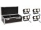 Set 4x LED CBB-2 COB WW Bar + Case