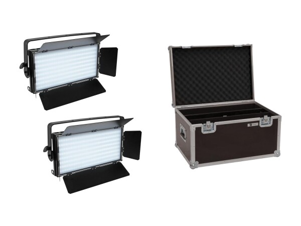 Set 2x LED PLL-480 CW/WW Panel + Case