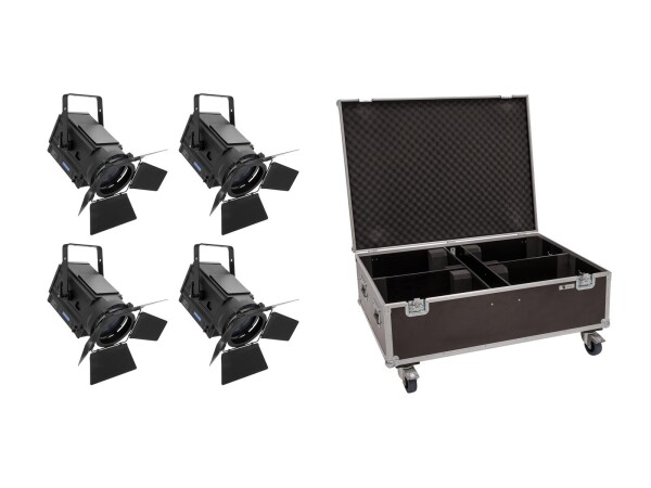 Set 4x LED THA-150F + Case