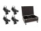 Set 4x LED THA-150F + Case