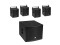 Set MOLLY-12A Subwoofer aktiv + 4x MOLLY-6 Top 8 Ohm, schwarz