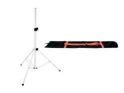 Set BS-2 EU Boxenhochständer weiß + Tragetasche