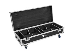 Flightcase 8x AKKU IP UP-4 QuickDMX with charging function