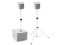 MOLLY-12A Subwoofer aktiv weiß