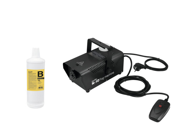 Set N-10 black + B2D Basic smoke fluid 1l